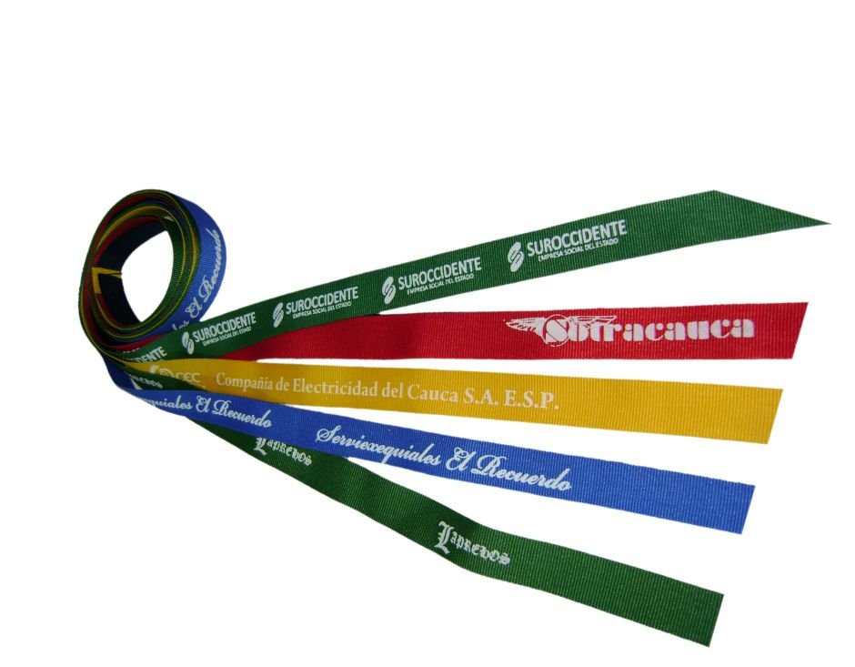 Cintas marcadas una tinta