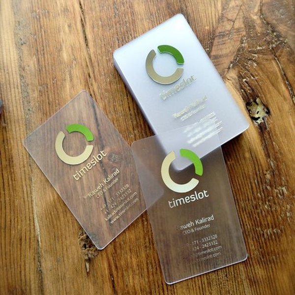 Tarjetas Transparentes